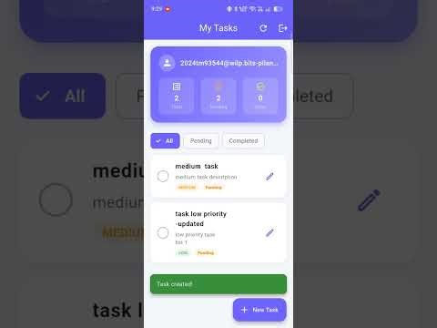 Task manager application