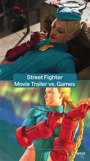 Street Fighter Movie Trailer VS The Games