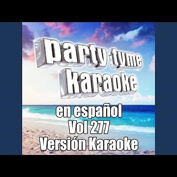Si Te Vas No Hay Lio (Made Popular By Vicente Fernandez) [Karaoke Version]