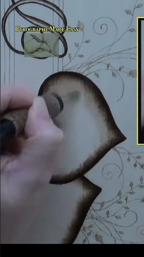 Wood Burning - Valentine Hearts pyrography tutorial