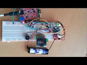 Arduino ECG Monitor running from a single cell Vid 2