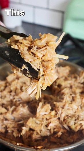 Vegan Jackfruit Tacos!! These 100% plant-based tacos are a perfect quick and easy dish. Jackfruit has a shredded meat texture, and in this recipe, it is packed full of spices and can be layered on a taco with your favorite toppings. Perfect for Taco Night!⁠ ⁠ 🔗 Full written recipe: https://itdoesnttastelikechicken.com/easy-vegan-jackfruit-tacos/ ⁠ 💌 Get my free 5-day email guide “Vegan for Beginners” by signing up at itdoesnttastelikechicken.com/beginners⁠ ⁠ #itdoesnttastelikechicken #fussfree