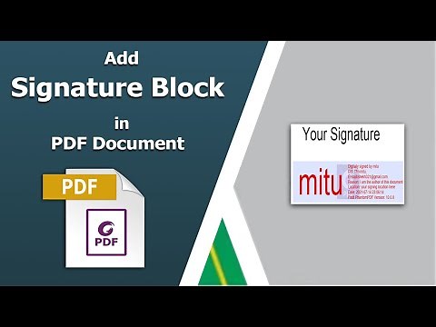 How to add a signature block in pdf for someone else to sign in Foxit PhantomPDF