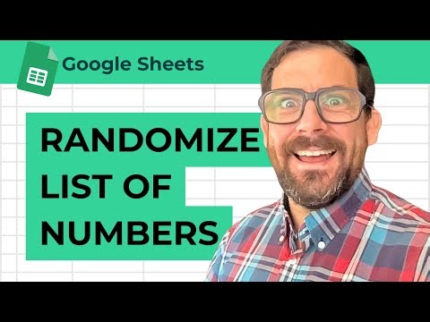 How To Randomize a Sequence in Google Sheets