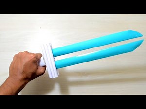 How To Make A Paper Sword | STRONG PAPER SWORD | Easy | Tutorial