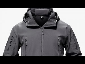 TACVASEN Men's Special Ops Military Tactical Soft Shell Jacket