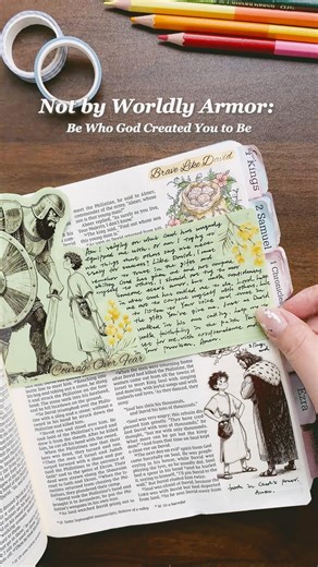 Be Who God Created You to Be #worship #biblestudy #biblejournaling #jesuslovesyou #christian #faith