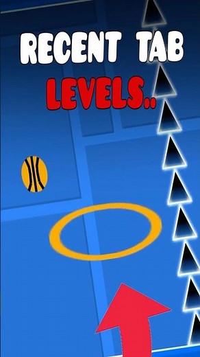 This recent tab lvl is weird.. #geometrydash #gdupdate geometry dash