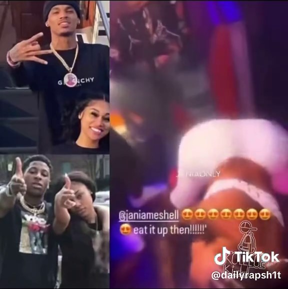 Jania Meshell Dances to NBA Youngboy's Challenge