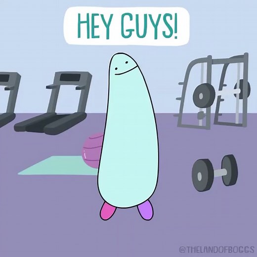 My definitive way of getting you a HOT BOD 🔥 #hotbod #boggs #animation