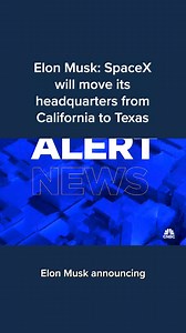 SpaceX CEO and X owner Elon Musk said Tuesday he will move the headquarters of both companies from California to Texas. Musk vowed the moves in response to Governor Gavin Newsom signing a new law on Tuesday that bars school districts in California from requiring parents to be notified of a child’s gender identification change. “This is the final straw. Because of this law and the many others that preceded it, attacking both families and companies, SpaceX will now move its HQ from Hawthorne, Cali