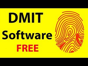DMIT Software - HOW TO DOWNLOAD AND INSTALL DMIT SOFTWARE