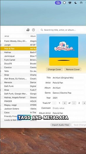 How to ADD METADATA and AUDIO TAGS to MP3/WAV on Mac? #musicproduction #dj #musicproducer #macos