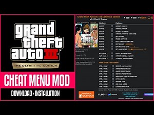 GTA 3 The Definitive Edition Cheat Menu Mod | Download With Installation | Trainer Mod Hindi Urdu