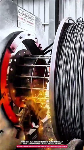 Automatic Wire Butt Welding Machine for Steel Coil Joining up to 12 mm Diameter