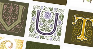 Drop Cap Study: An Inspiring Procreate Lettering Project