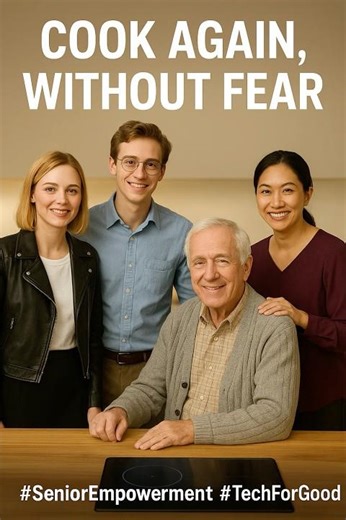 Cooking With Confidence Again #HumanTech #CareForSeniors #SmartHomeForElderly