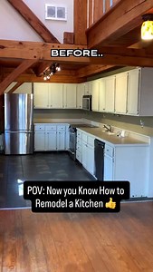 So that’s how they do it… Now you know how to remodel a kitchen! Let me know if you have any questions down in the comments! #diy #homeimprovement #kitchenremodel | Andrew Thron Improvements