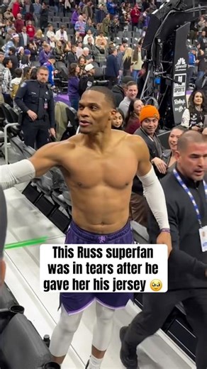 Westbrook made sure she added to the collection 💜 (via mojosportsllc/IG)