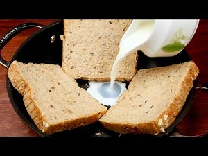 Do You Have Leftover Bread at Home? Make This Amazing Egg Breakfast!