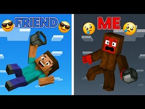 Minecraft But It’s Me VS My Friend 😱🔥