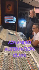 4.4K views · 108 reactions | Engineer Dave teaching students about automation on the SSL console in Studio B #audioengineering #audioengineer #musictech #studio #school #analog #SSL #mixing #automation #rockvillemd | Omega Recording Studios | Facebook