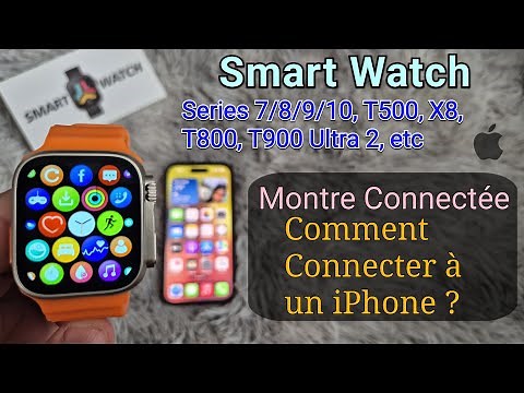 Comment Connecter une Montre Connectée à un iPhone? (Régler l'heure Smart Watch iPhone)