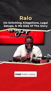 1.4K views | Ralo sets the record straight on snitching allegations, legal setups, and the real story behind it all.  Tap in! Watch the full interview on on YouTube Way Up With Yee iHeartRadio | Power 105.1 FM | Facebook