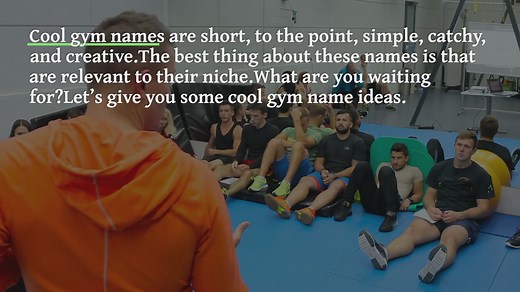 900+ Cool Gym Name Ideas to Get You Pumped to Work Out