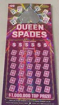 $20 QUEEN OF SPADES ♠️ 🩷💰