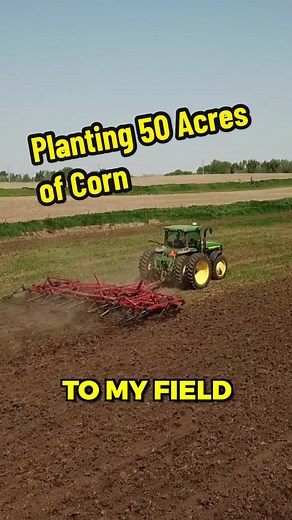 Planting 50 Acres of Corn for the first time🌽 (checkout my Youtube channel on my profile for the full video) #farmer #agriculture #farming #farmlife #farmtok #plantingcorn #planting #fyp #fypシ