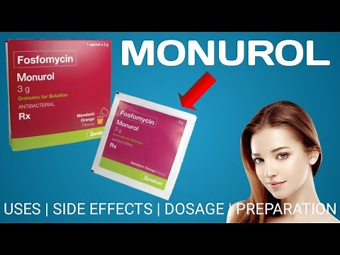 Monurol ( Fosfomycin ) Uses | Side Effects | Dosage | Preparation
