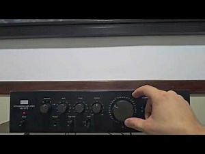 Sansui AU-317II Stereo Amplifier Recapped Operational