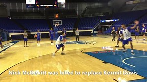 MTSU men's basketball practice highlights