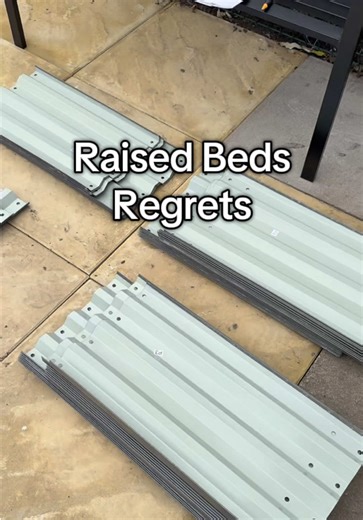 I ordered these packs of raised beds online as I saw them on another allotment account. I ordered three and reconfigured to get as much growing space out of my plot using all the galvanised steel pieces. We did this over a period of time as I have been busy and wasn’t planning on filling them until the new year. Nut and bolting them together was a long tedious job and I did regret my decision to have them at all near then end. Also they have a plastic coating which I didn’t really think about un