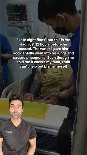 Aspiration pneumonia happens when food, liquid, or stomach contents enter the lungs and cause infection. It can develop within hours and is especially dangerous in older or vulnerable patients. VC: @nyamukhap PMID: 29261921 #medical #lunghealth #aspirationpneumonia | Kunal Sood, MD