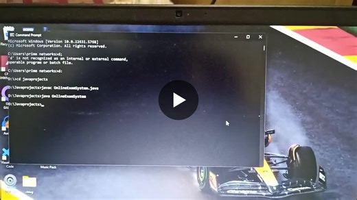 oasis infobyte java internship project Demo of online examination system | vighnesh dileep kumar