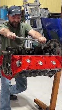 Big Block Chevy 454 Crank Install