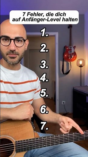 The 7 Biggest Mistakes When Learning Guitar