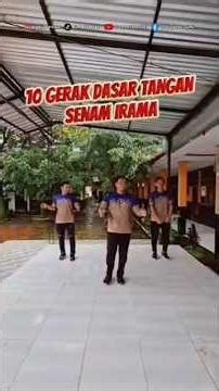 10 gerakan dasar tangan senam irama 🤩