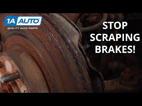 Loud Scraping Noise While Braking in Your Car or Truck? You'll Need These Parts to Stop It!