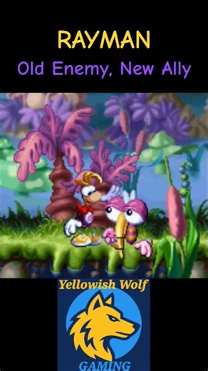 Rayman Makes Friends with Mosquito Boss - Rayman PS1