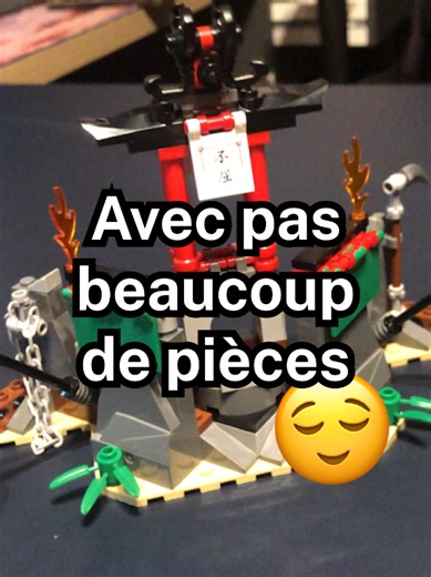 J'ai construis un Lego Ninjago avec pas beaucoup de pièces #legoninjago #kaininjago #ninjagokai
