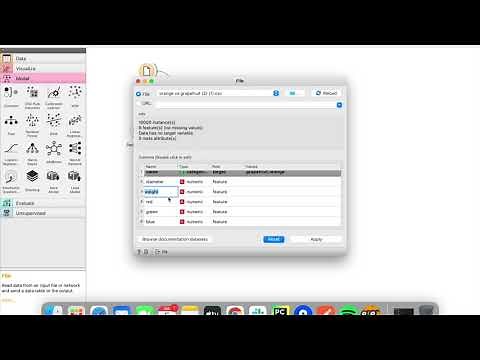 Train data input requires a target variable Resolved | Orange Data Mining