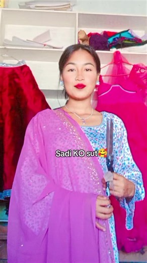 Sadi Ko Kurta Set Cutting & Stitching Design
