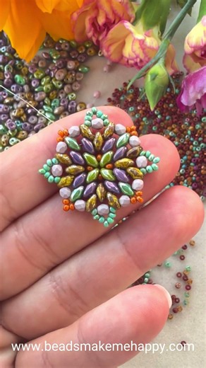 Watch These Tiny #beads Become Beautiful #Jewelry! 😍 #diy