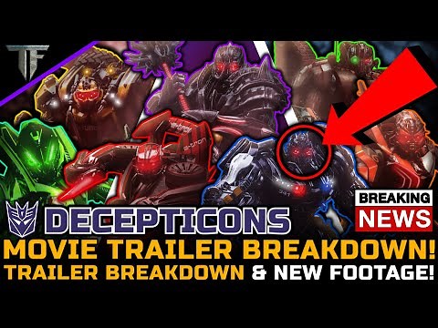 Transformers Rise Of Unicron(2026) Decepticon Trailer Breakdown & Things You Missed! [EXPLAINED]
