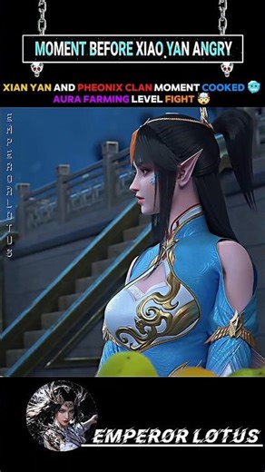 Xian Yan vs Phoenix Clan 🐉🔥 | Aura Farming Battle 💥 #battlethroughtheheavens #斗破苍穹#AuraFarming #btth