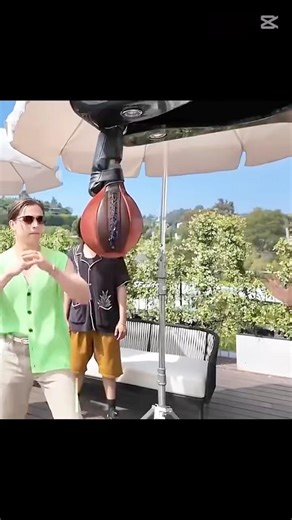 Miguel Vs Robby Challenge Punching Machine 🥊🤯 #cobrakai #cobrakaiedits #migueldiaz #robbykeene