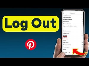 How To Logout Of Pinterest Account (Updated)